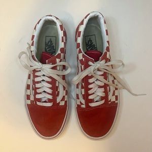 VANS Old Skool Checker Skate Shoes! Wmn 9, Men 7.5